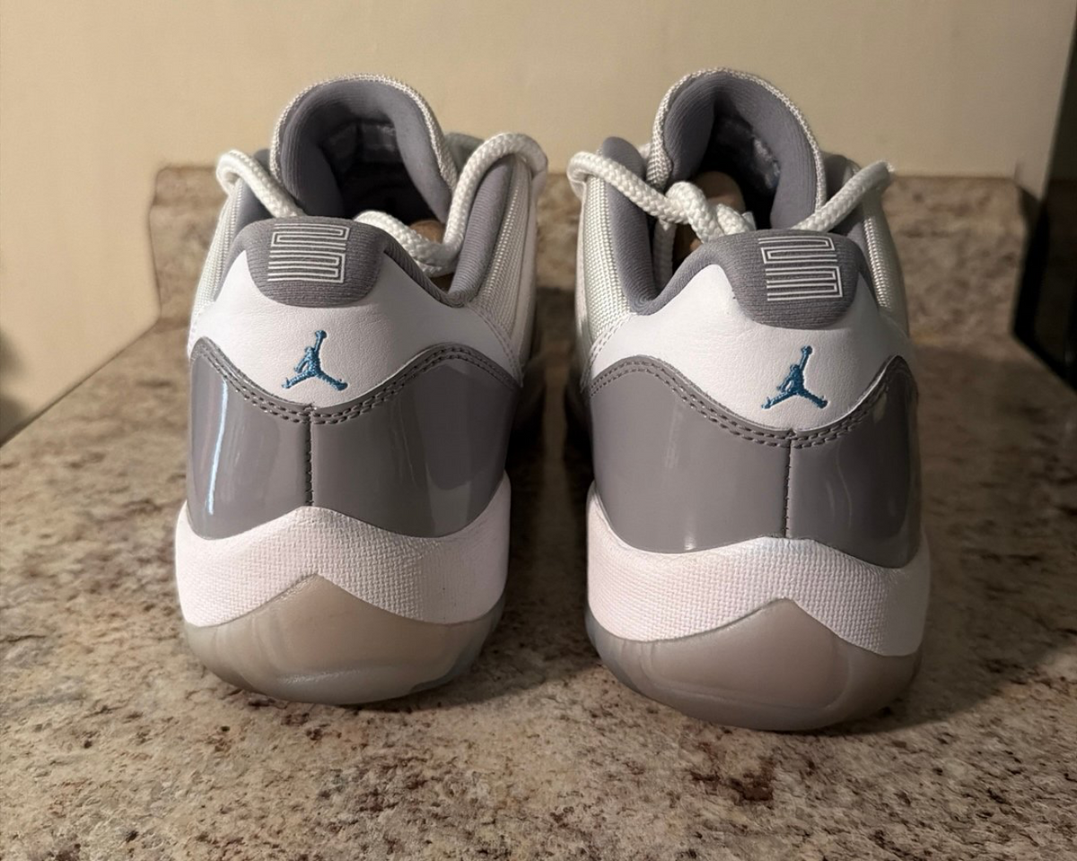 Air Jordan 11 Retro Low Cement Grey Lightly Worn - Size 12M