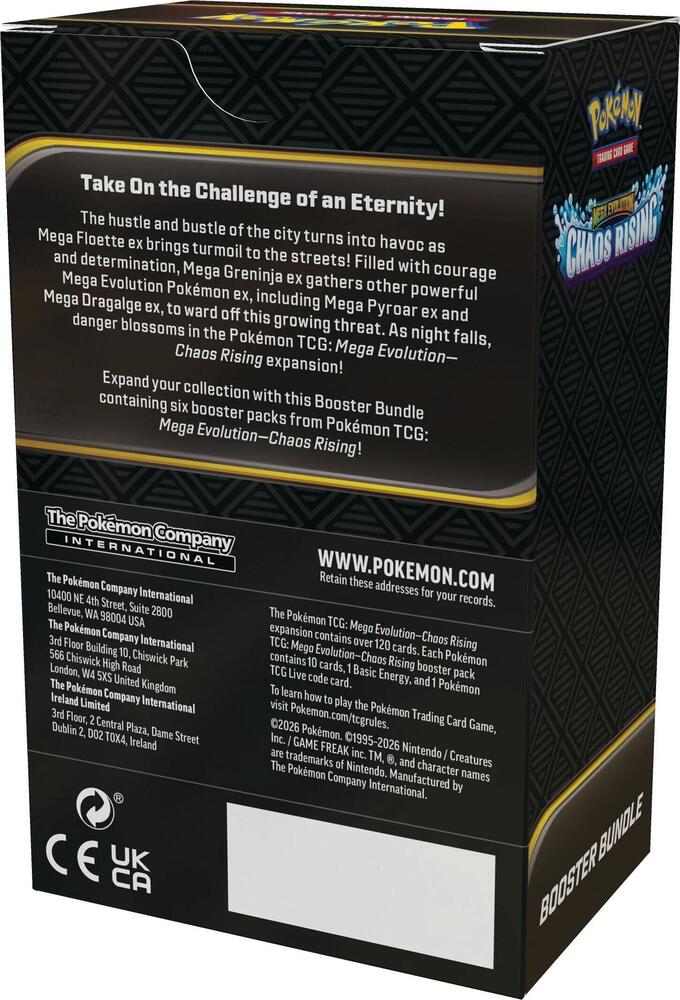 Chaos Rising Booster Bundle - ME04 - Pokemon TCG