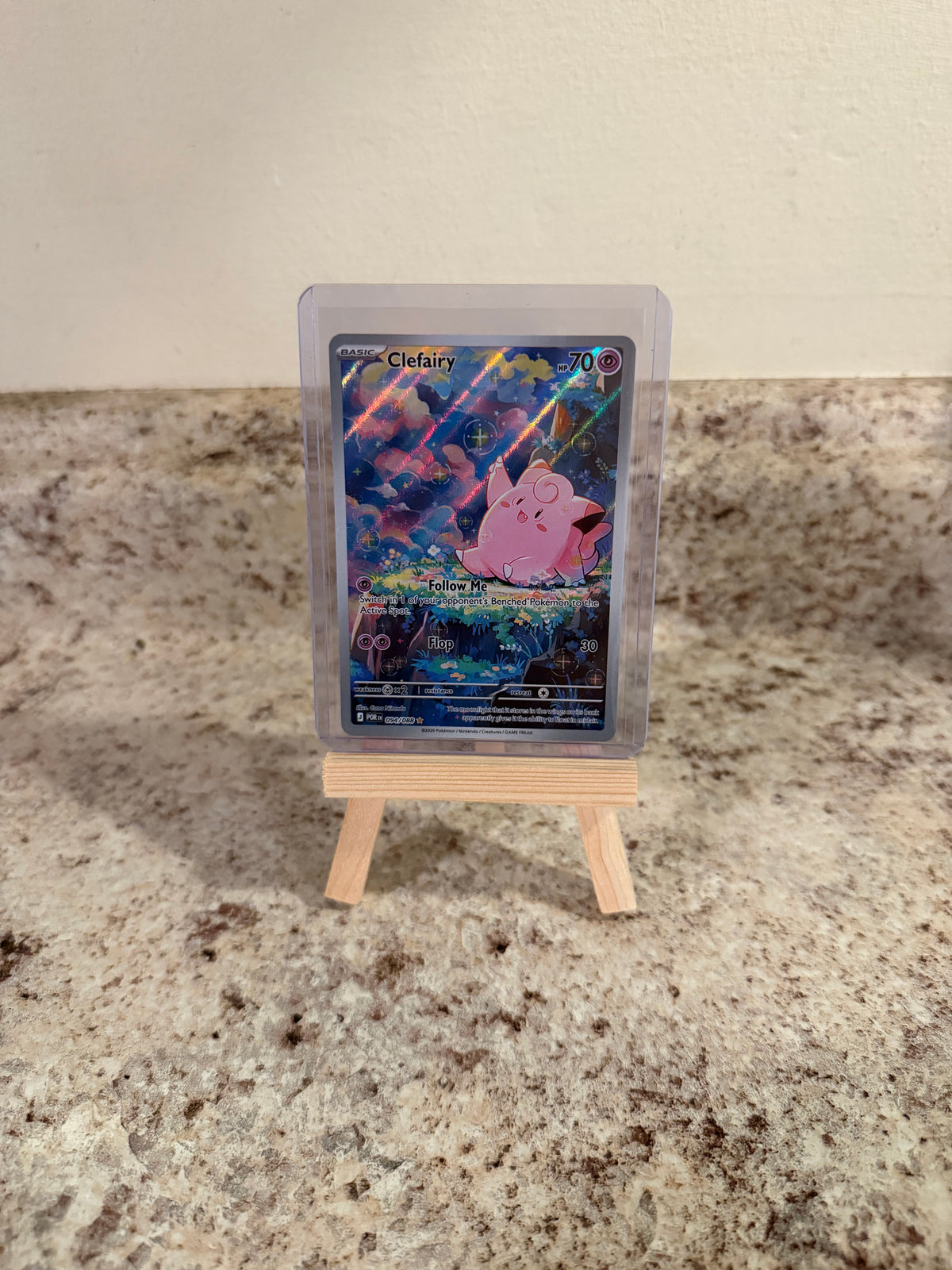 Clefairy 094/088 (IR) Perfect Order Full Art Illustration Rare Pokémon TCG