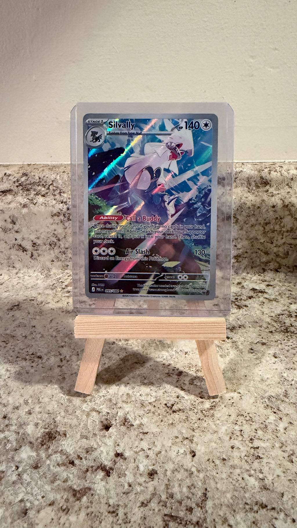 Silvally 095/084 Illustration Rare Pitch Black Pokemon Holo Near Mint