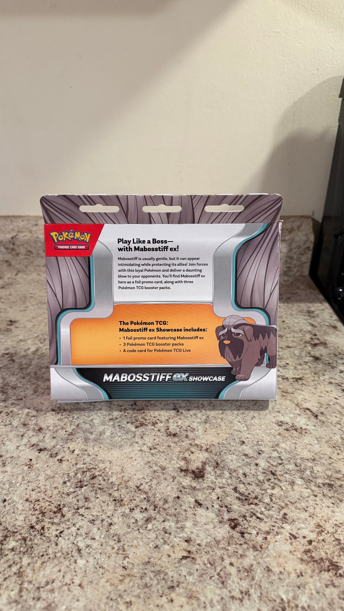 Mabosstiff ex Showcase - 3 Pack Boxes - Pokemon TCG