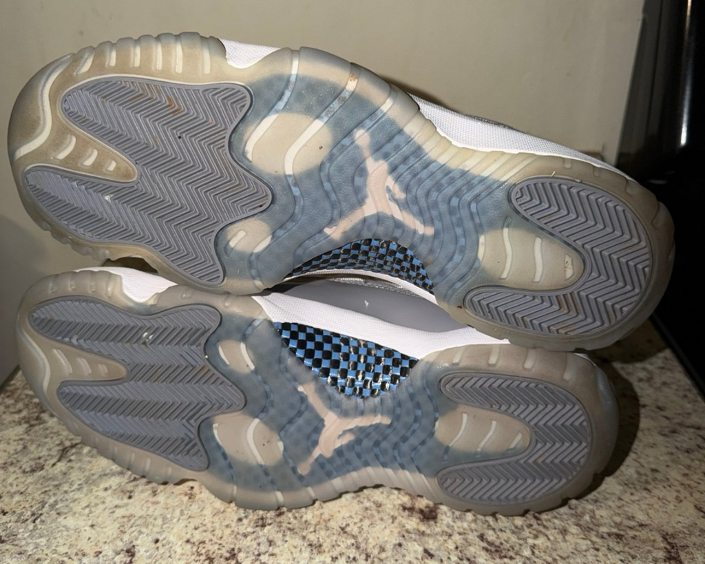 Air Jordan 11 Retro Low Cement Grey Lightly Worn - Size 12M