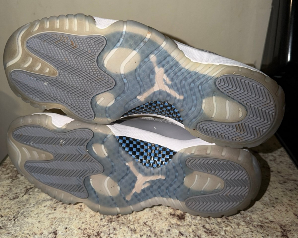 Air Jordan 11 Retro Low Cement Grey Lightly Worn - Size 12M