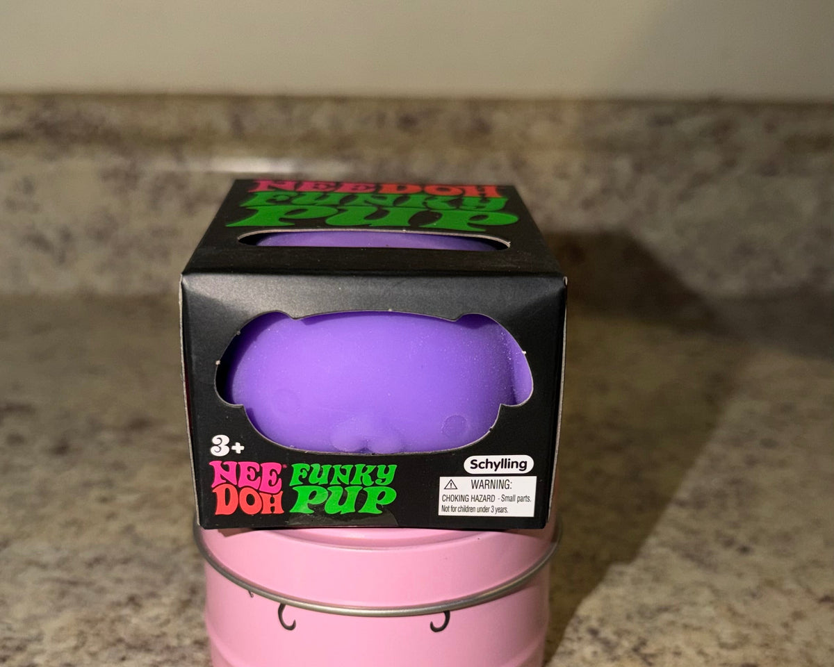 NEEDOH Funky Pup Fidget Squishy Toy - Purple