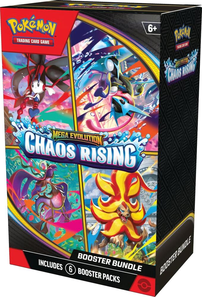 Chaos Rising Booster Bundle - ME04 - Pokemon TCG