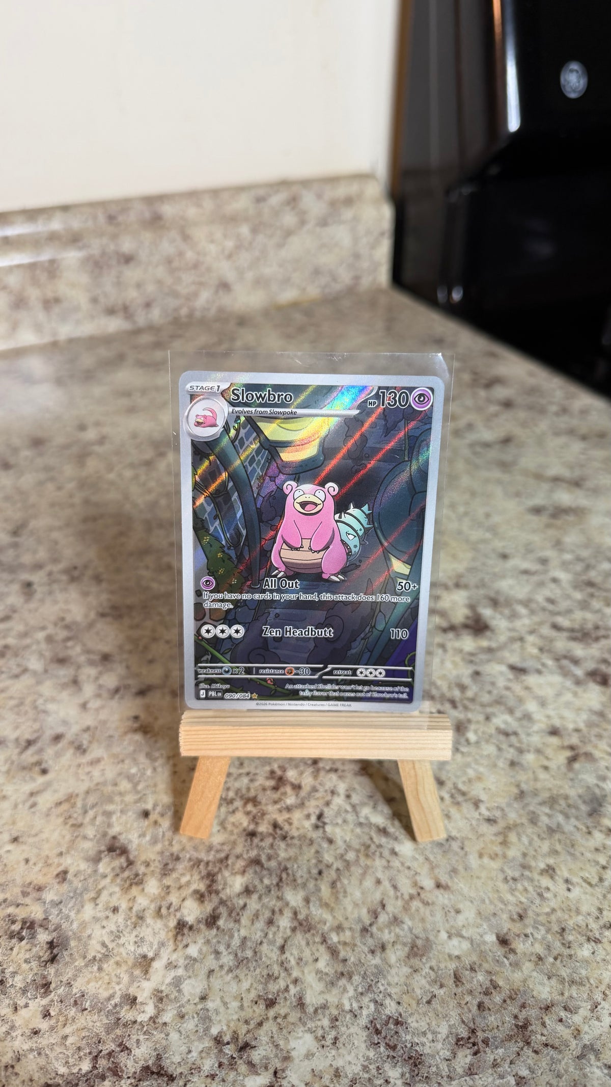 Slowbro 090/084 Pitch Black Rare Holo English HP130 2026 Pokemon TCG