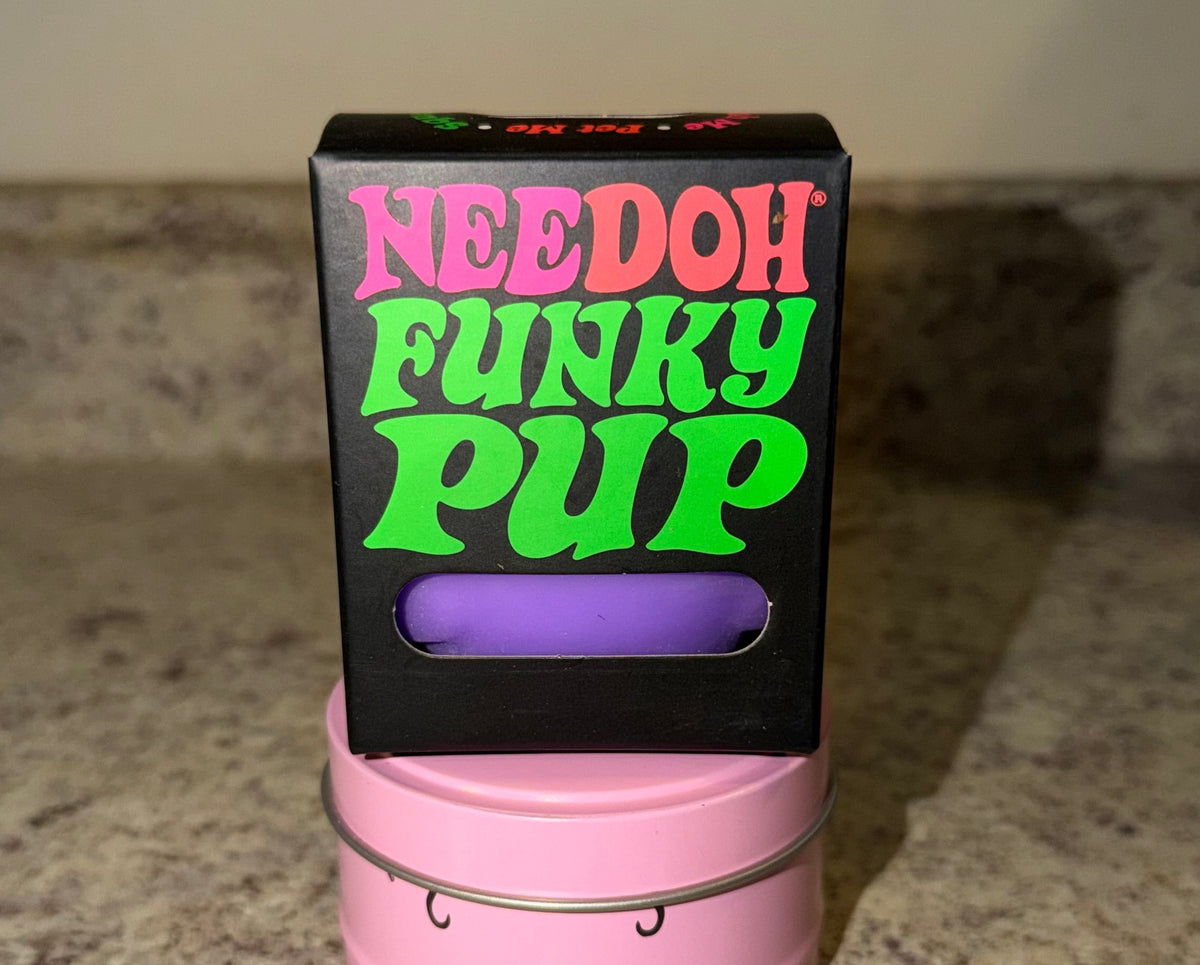 NEEDOH Funky Pup Fidget Squishy Toy - Purple