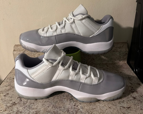 Air Jordan 11 Retro Low Cement Grey Lightly Worn - Size 12M