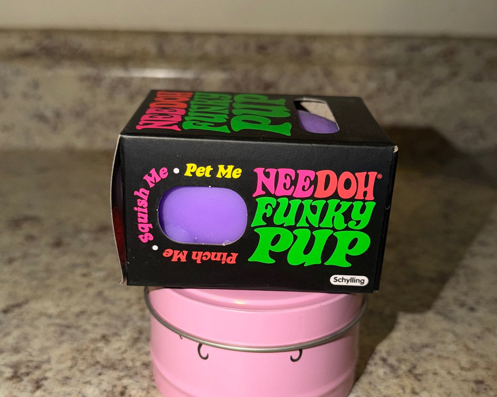 NEEDOH Funky Pup Fidget Squishy Toy - Purple