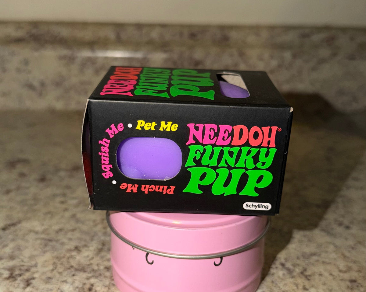 NEEDOH Funky Pup Fidget Squishy Toy - Purple